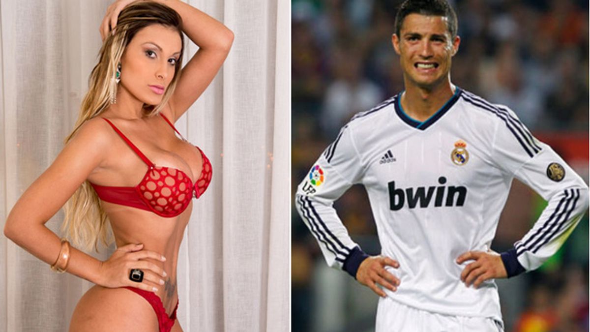 Cristiano Ronaldo engaña a su novia con una brasileña