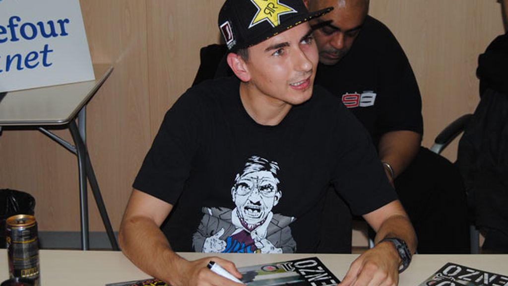 Todo por una firma del campeón de 2010
