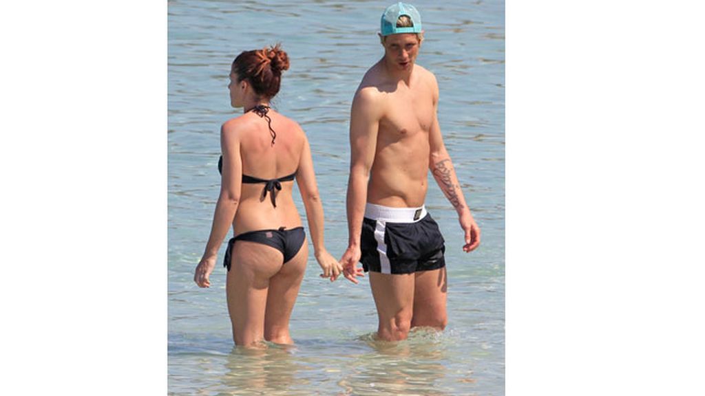 Fernanado Torres y su mujer Olalla en Ibiza