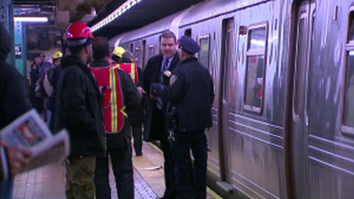 Lazarillo salva la vida de su dueño en el metro