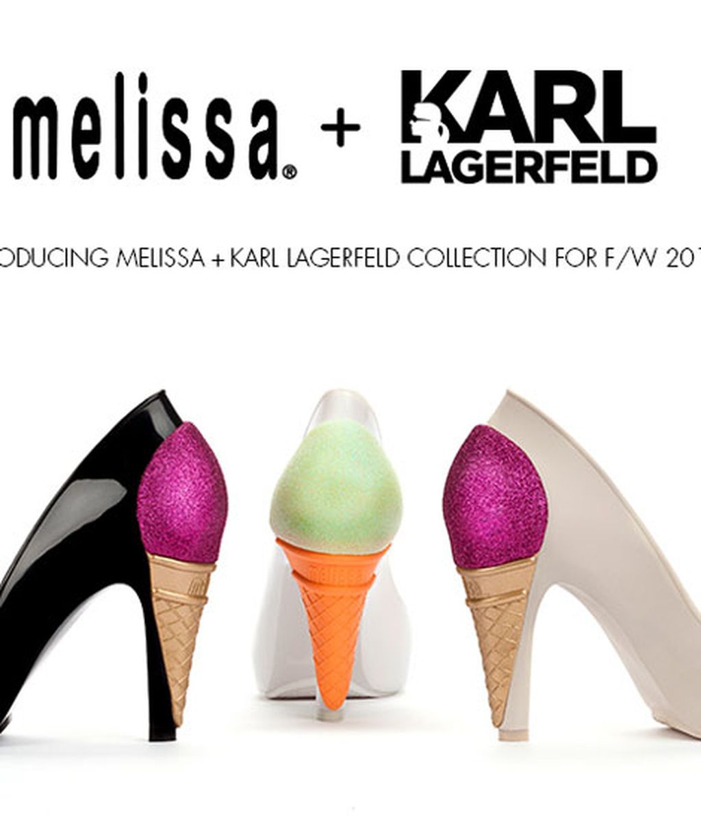 Melissa y Lagerfeld, la combinación perfecta