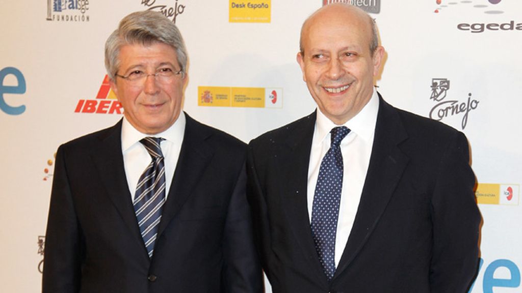 El ministro Wert y Enrique Cerezo acudieron a la gala, celebrada en los Teatros del Canal de Madrid