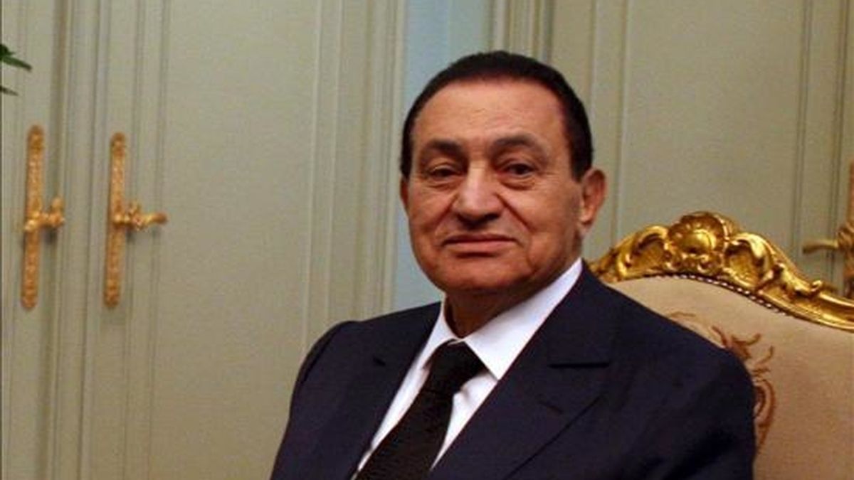 El presidente egipcio, Hosni Mubarak. EFE/Archivo