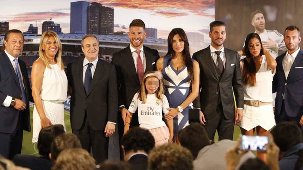 Pilar Rubio y Sergio Junior apoyan a papá en su renovación en el Real Madrid