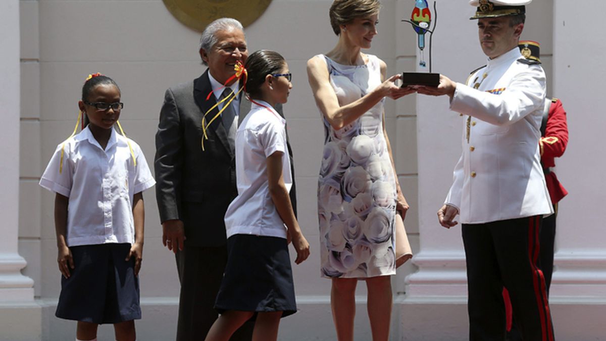 Visita de la reina Letizia a El Salvador