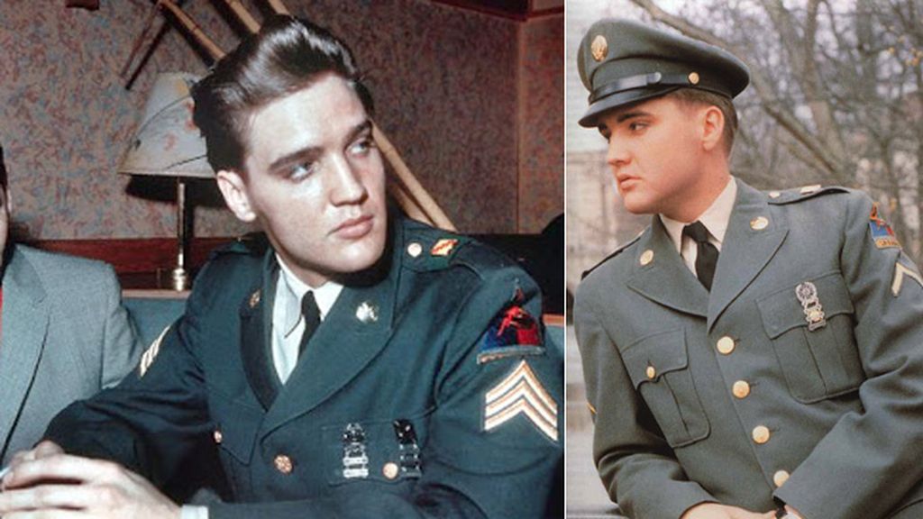 Elvis Presley, el 'Rey' del ejército