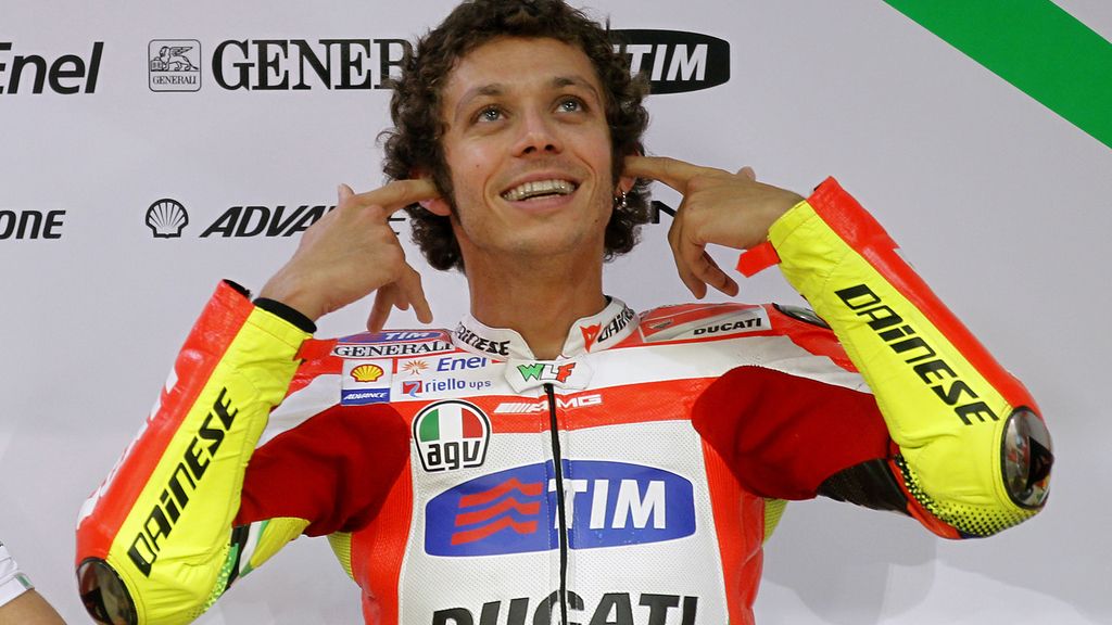 Rossi mira sus tiempos en los libres