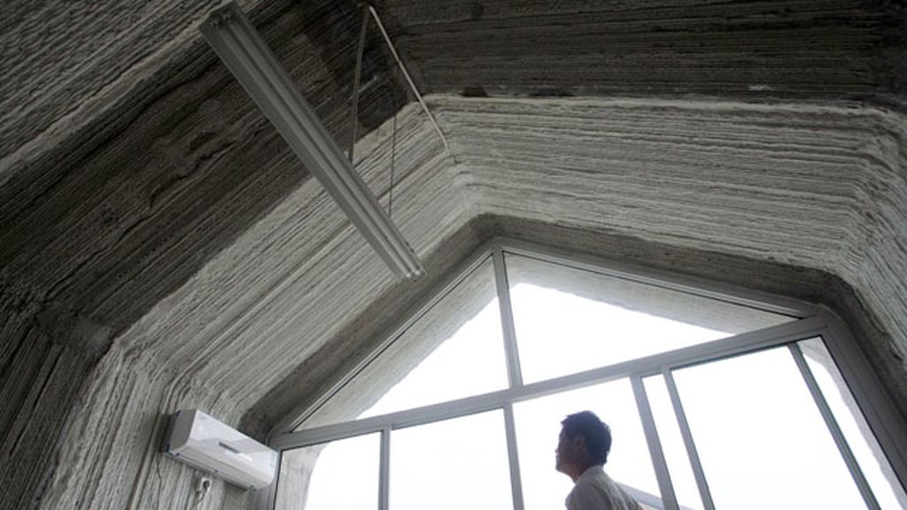 Una empresa china construye casas con un impresora 3D