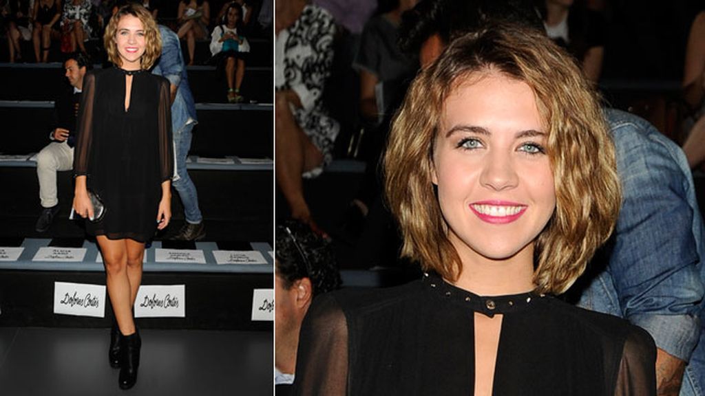 Andrea Guasch en el desfile de Montse Bassons