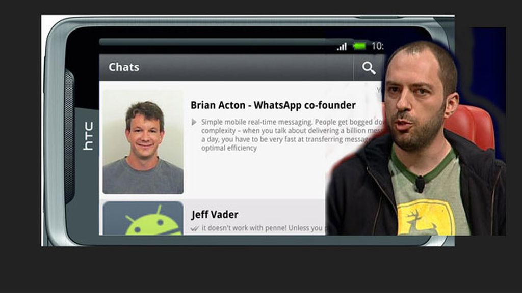 Brian Acton y Jan Koum, cerebros de WhatsApp