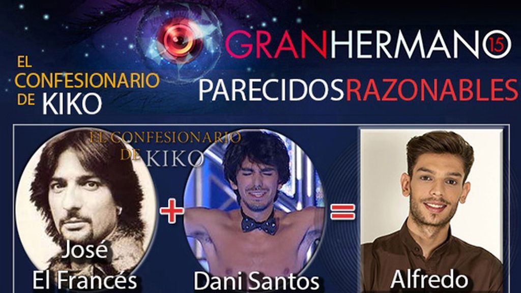 Descubre los parecidos que saca Kiko Hernández a los concursantes del reality