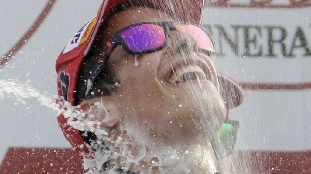 La sonrisa del nuevo campeón de MotoGP