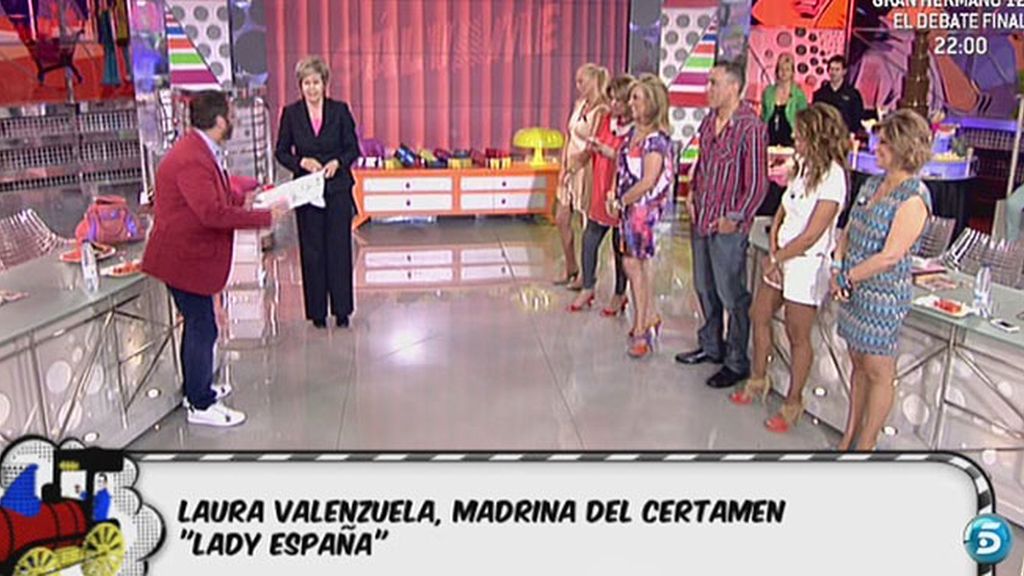 Laura Valenzuela, madrina del certamen