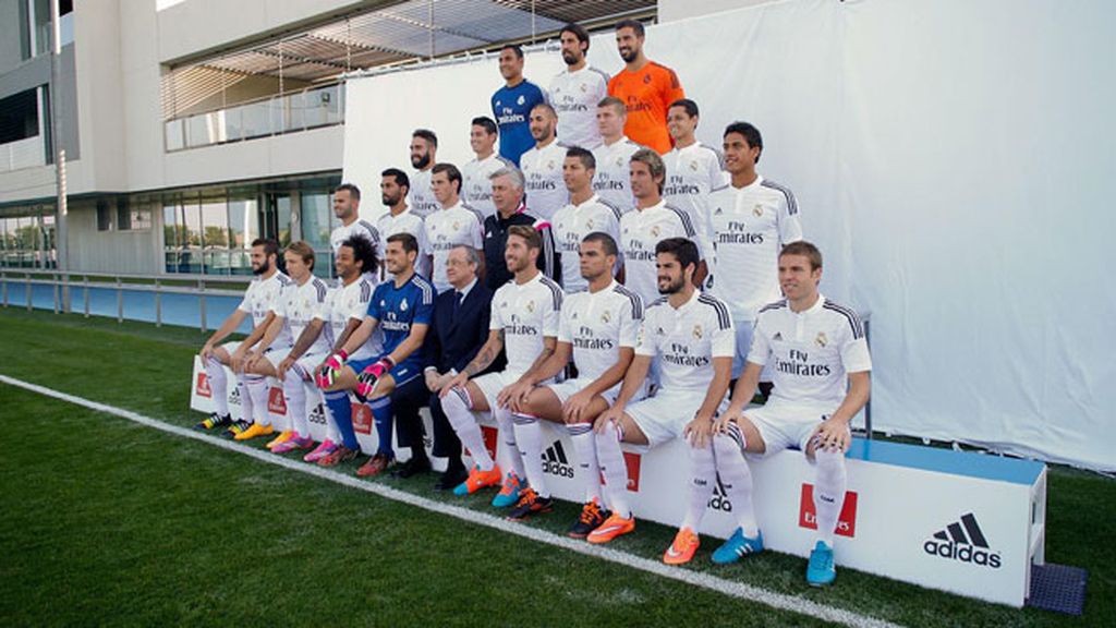 El Real Madrid se hace la foto oficial