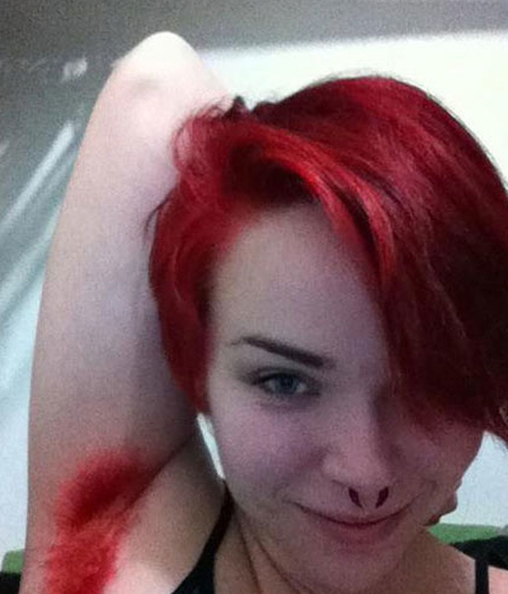 Teñirse el pelo de la axila, ¿Moda o protesta?