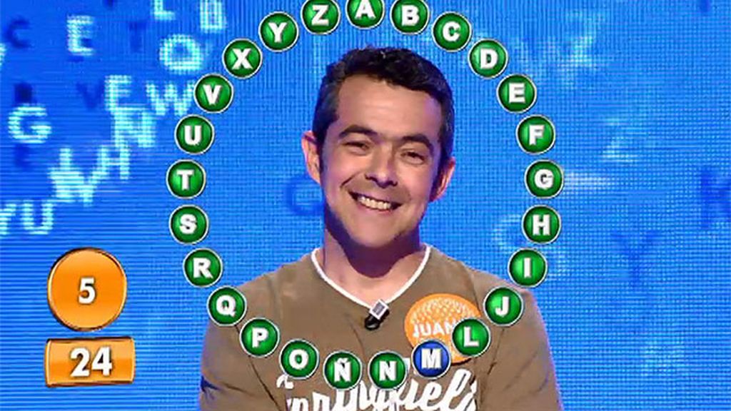El concursante hace historia en 'Pasapalabra'