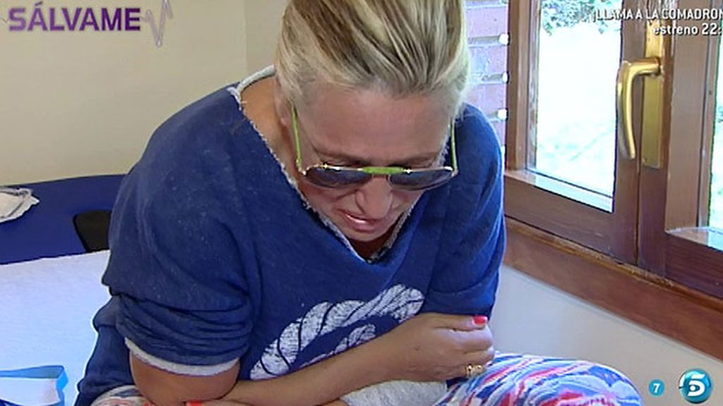 Lydia Lozano, entre lágrimas tras el análisis de sangre