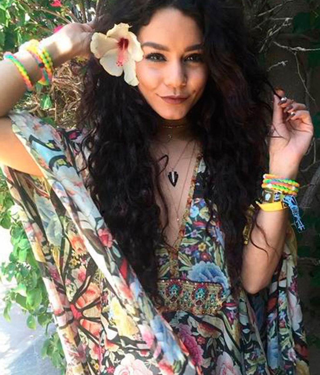 Vanessa Hudgens en su cuenta de Instagram