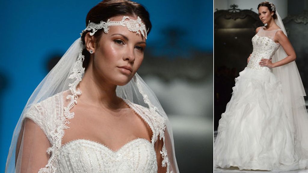 Raquel Jiménez, estrella del desfile St Patrick de Pronovias