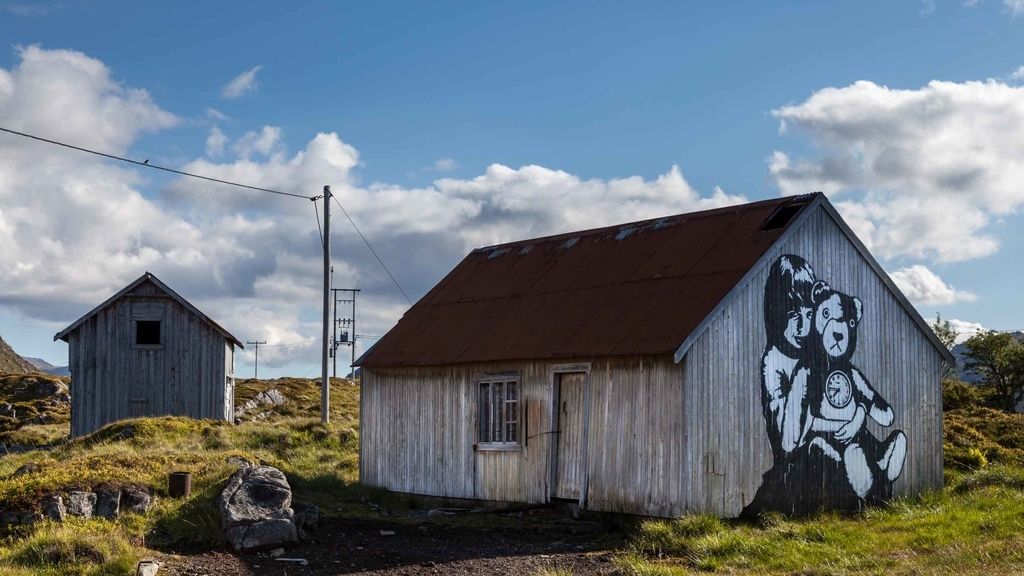 Arte callejero abandonado