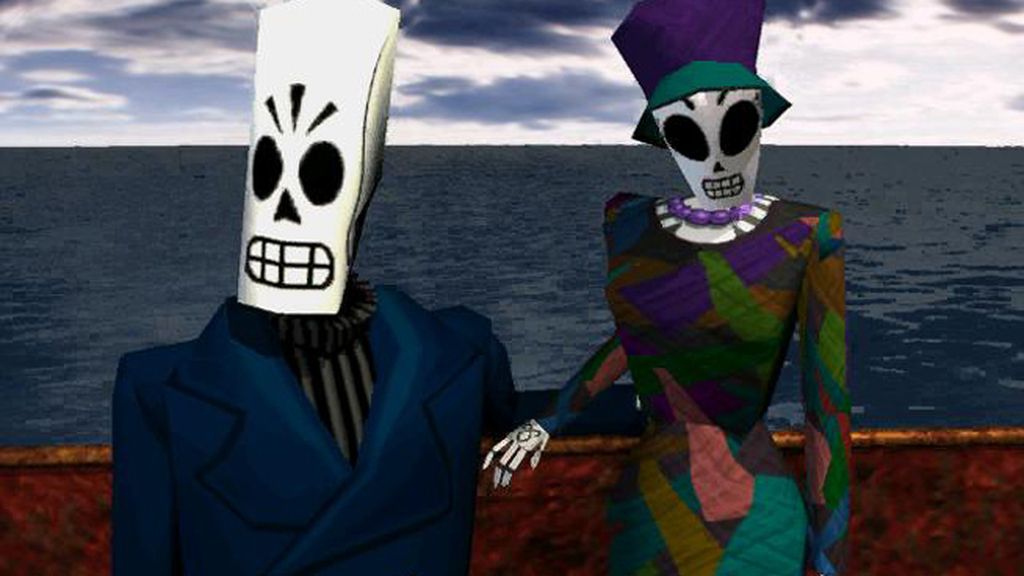 Manny Calavera y Merche Colomar (Grim Fandango)