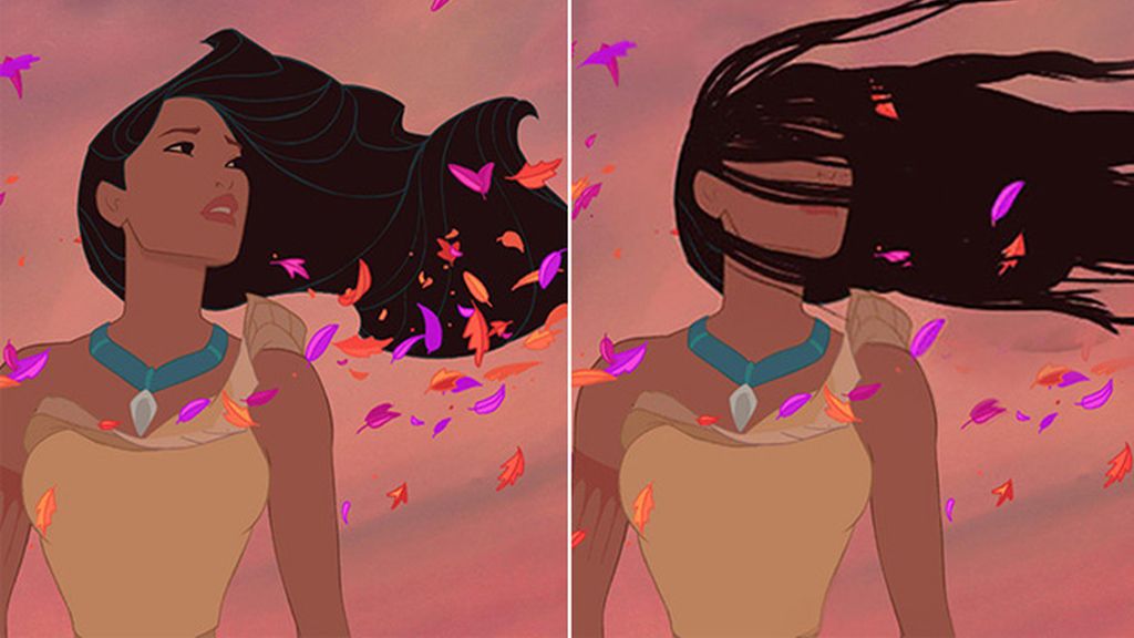¿Cómo sería el pelo de las princesas Disney de una forma más realista?