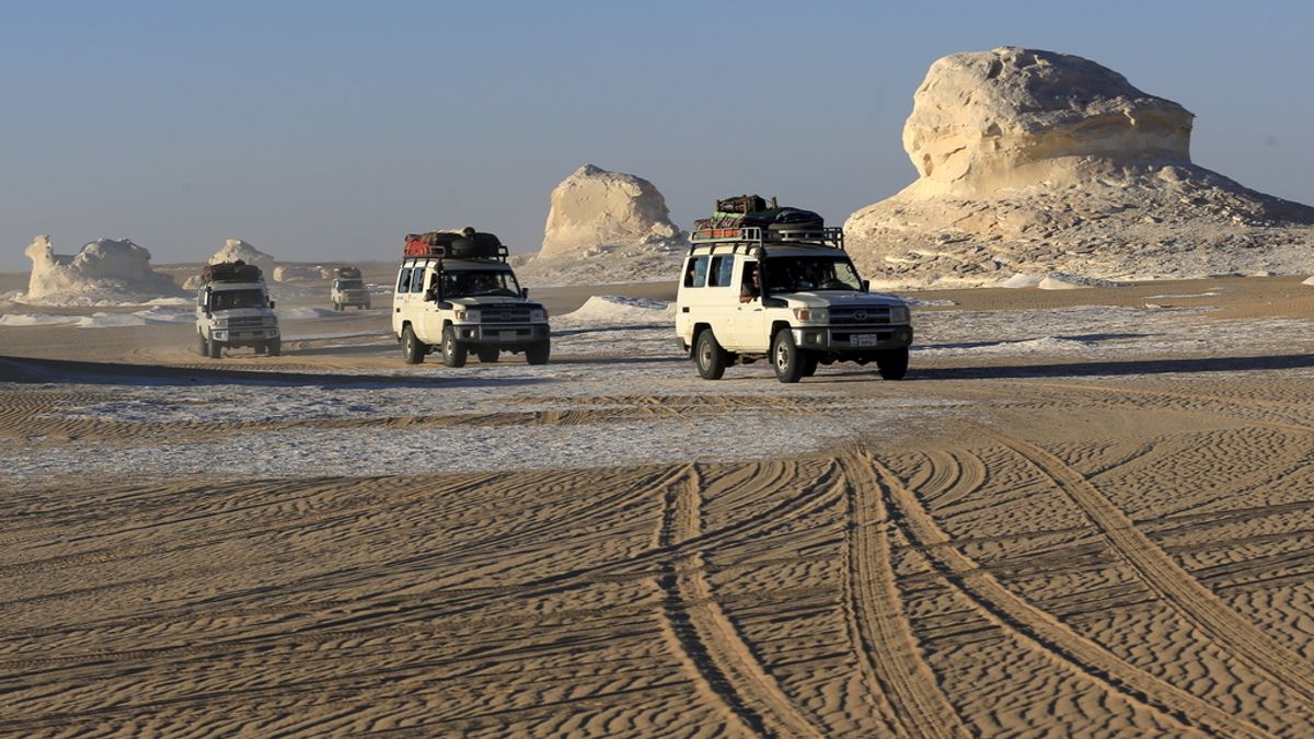 El desierto donde Egipto ha matado por error a 12 turistas mexicanos al confundirlos con terroristas