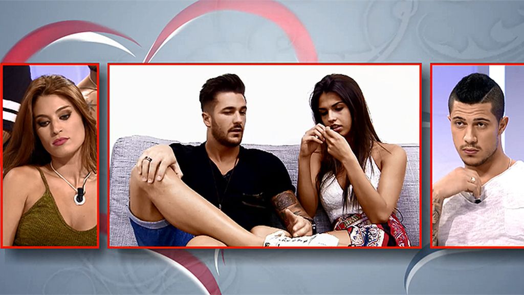 Hugo y Sofía, una cita y un "Te quiero"