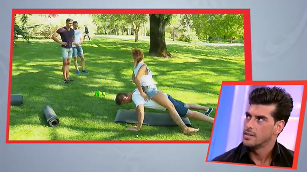 Los pretendientes se enfrentan a una carrera de sacos, flexiones y una sorpresa