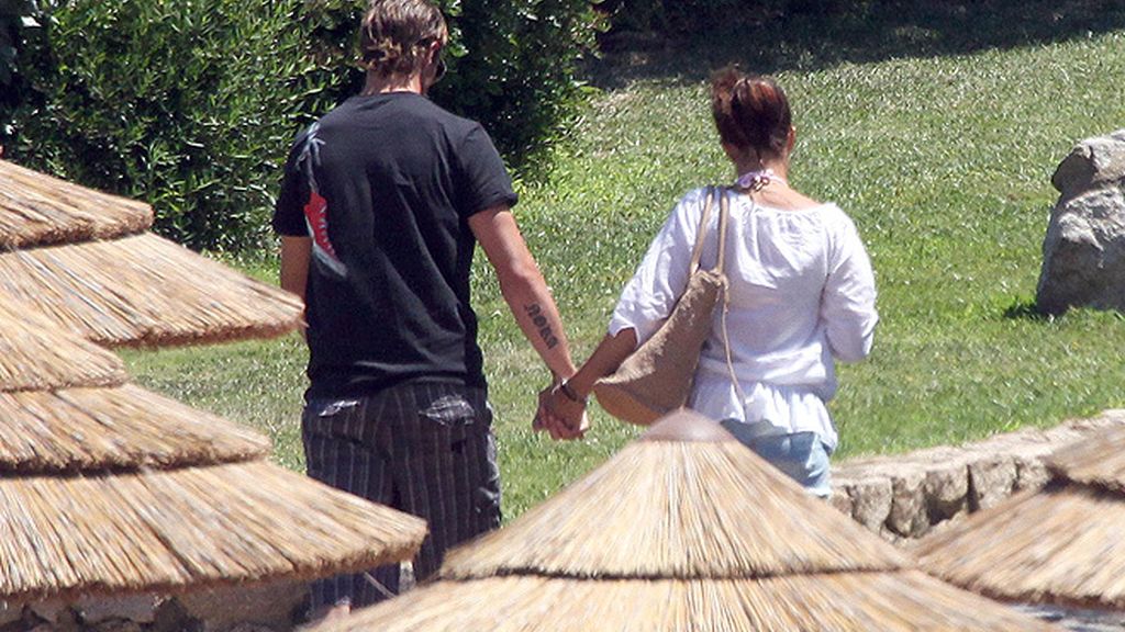 Torres y Olalla se relajan en Cerdeña
