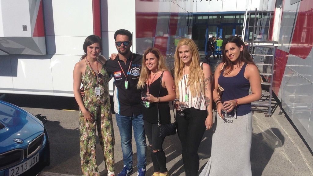 Jesús Castro no se quiso perder el Gran Premio de España de Jerez