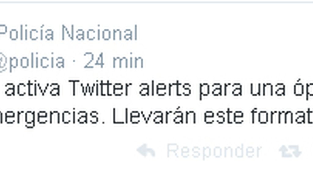 Twitter, Policía,