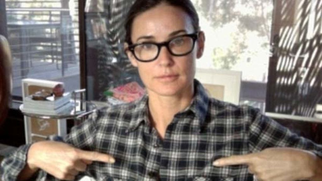Las fotos de Demi Moore en Twitter