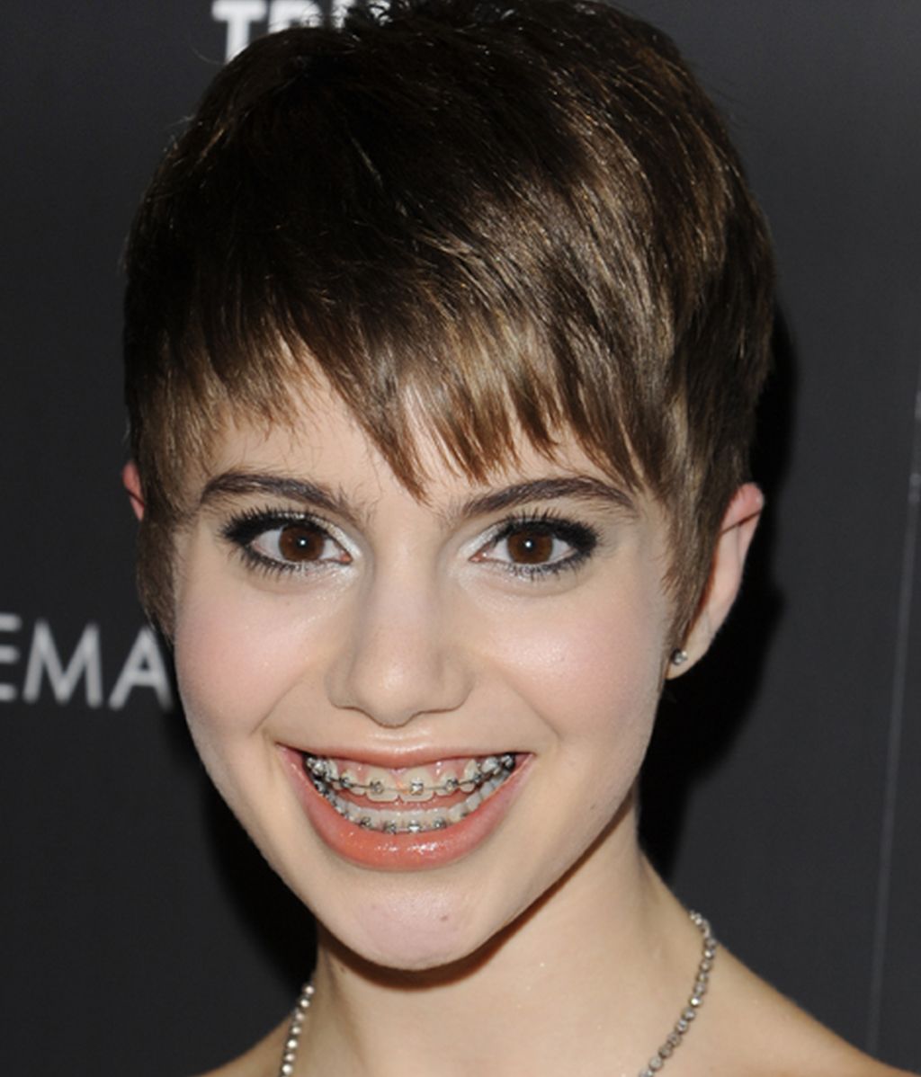 La joven actriz Sami Gayle, durante una promoción del film 'Detachment'