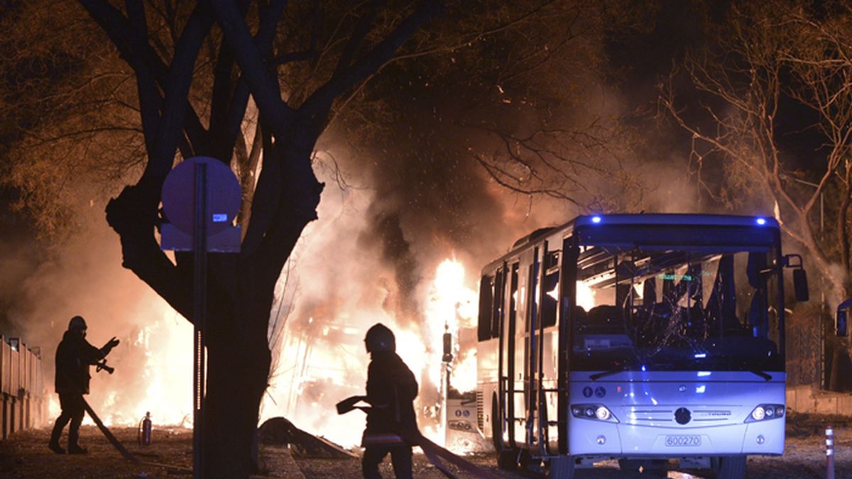 Fuerte explosión en Ankara