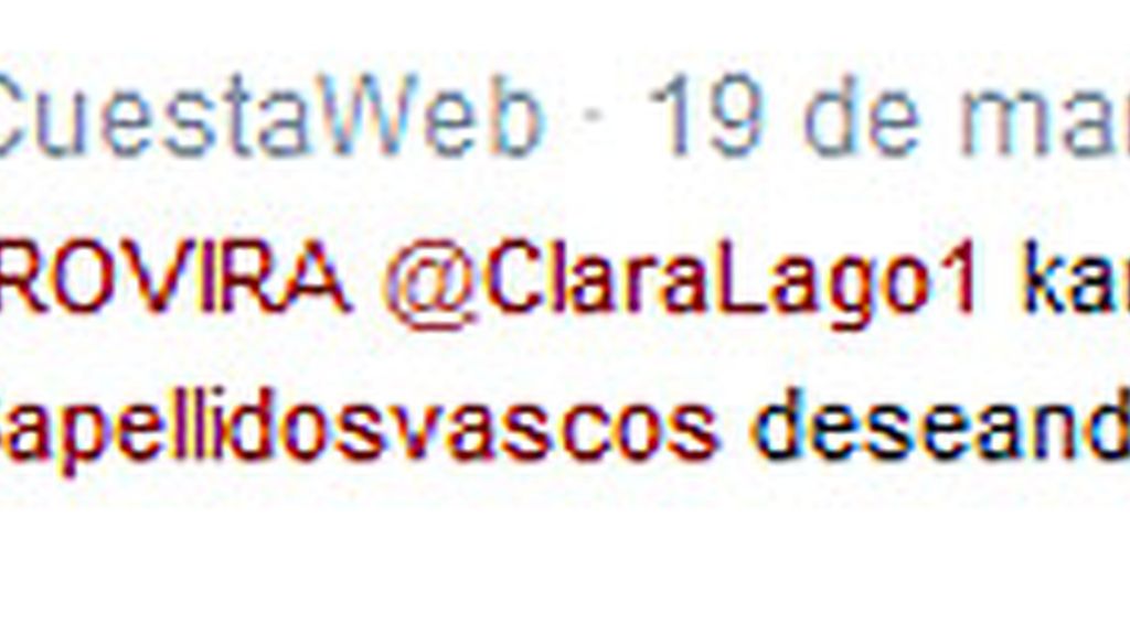 Tuits 'Ocho apellidos vascos'