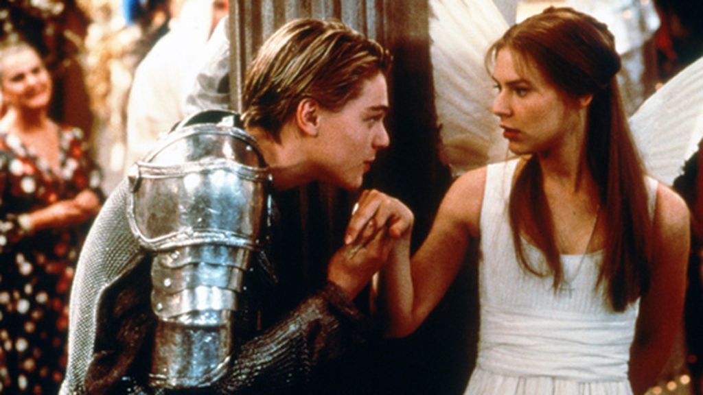 El Romeo más clásico, Leonardo Dicaprio en 'Romeo + Julieta'