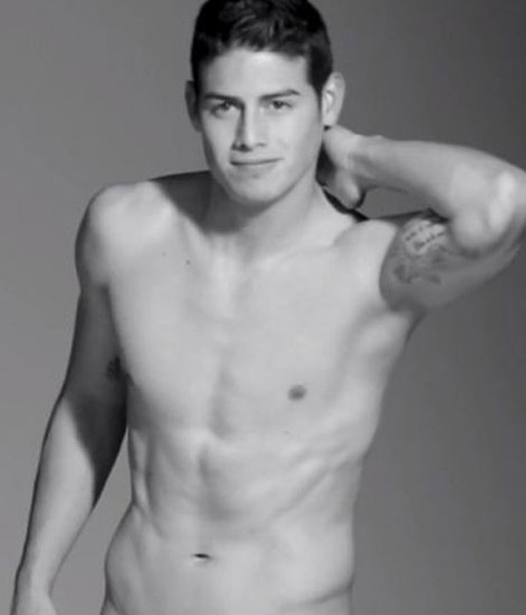 James Rodríguez, modelo de ropa interior