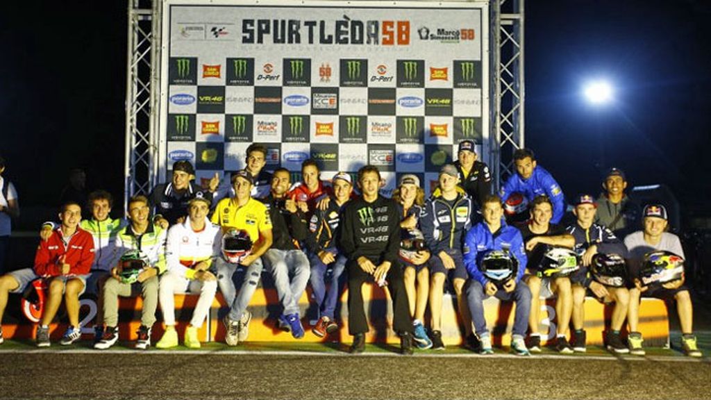 Carrera de karts en Misano para la 'Fundación Simoncelli'