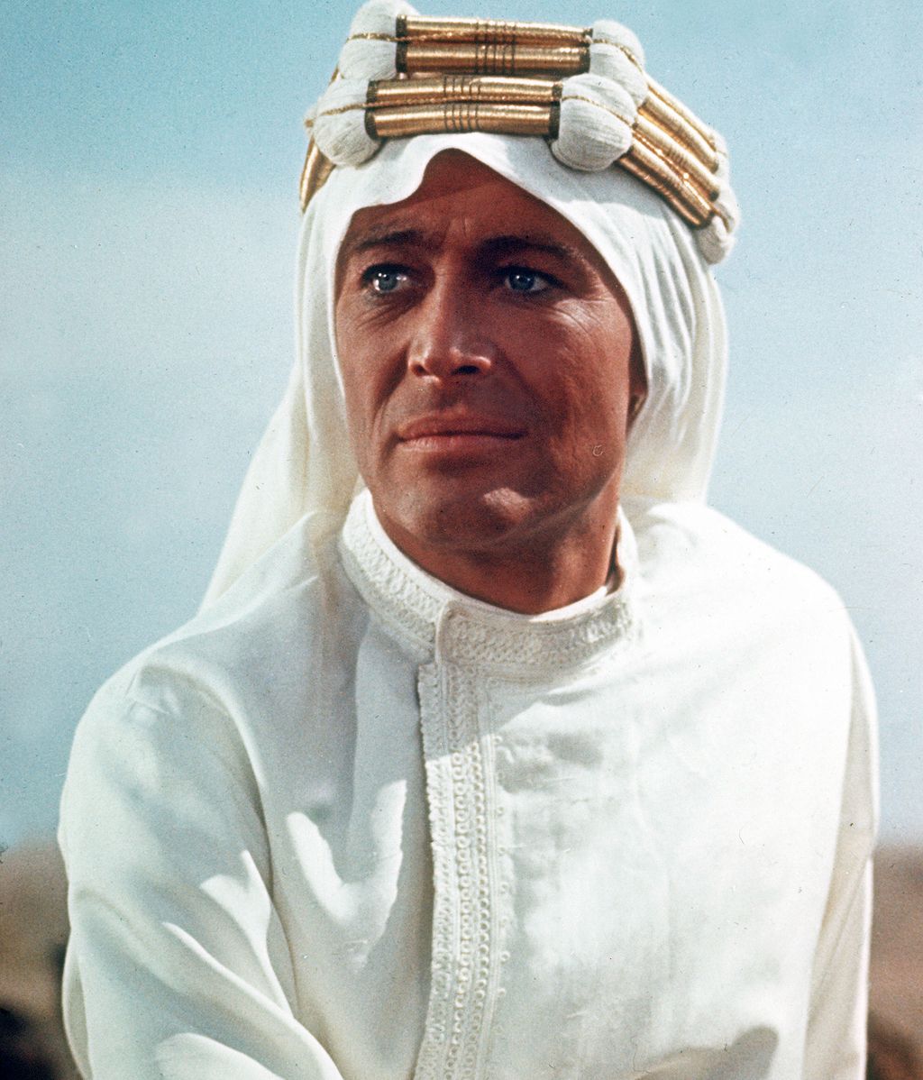 Famoso por su personaje de Lawrence de Arabia