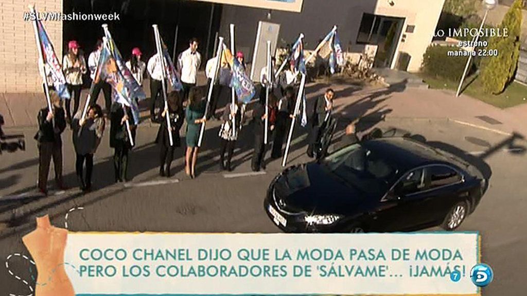 Tras un flashmob, Sara Carbonero cortaba la cinta inaugural