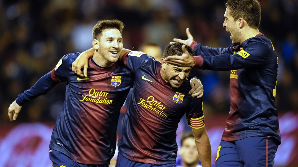 Leo Messi, Xavi, barca