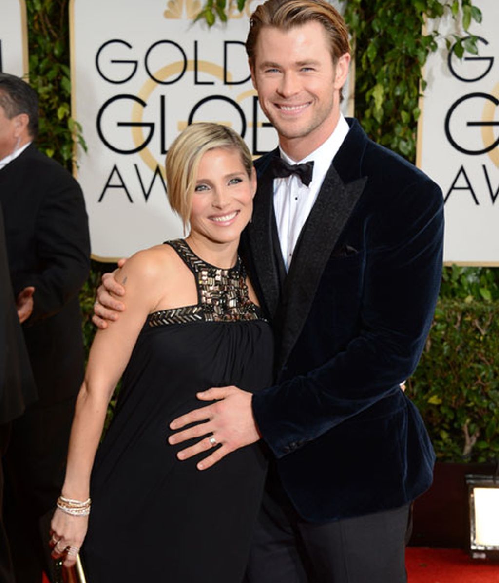 Elsa Pataky, junto a su marido Chris Hemsworth, luce un elegante Paul K
