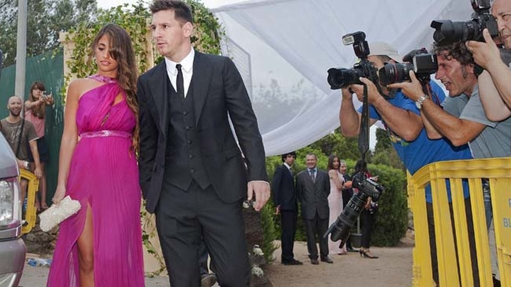 Boda de Xavi Hernández con Nuria Cunillera