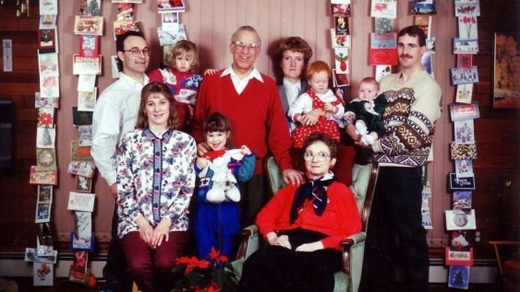 Las peores fotos familiares de Navidad