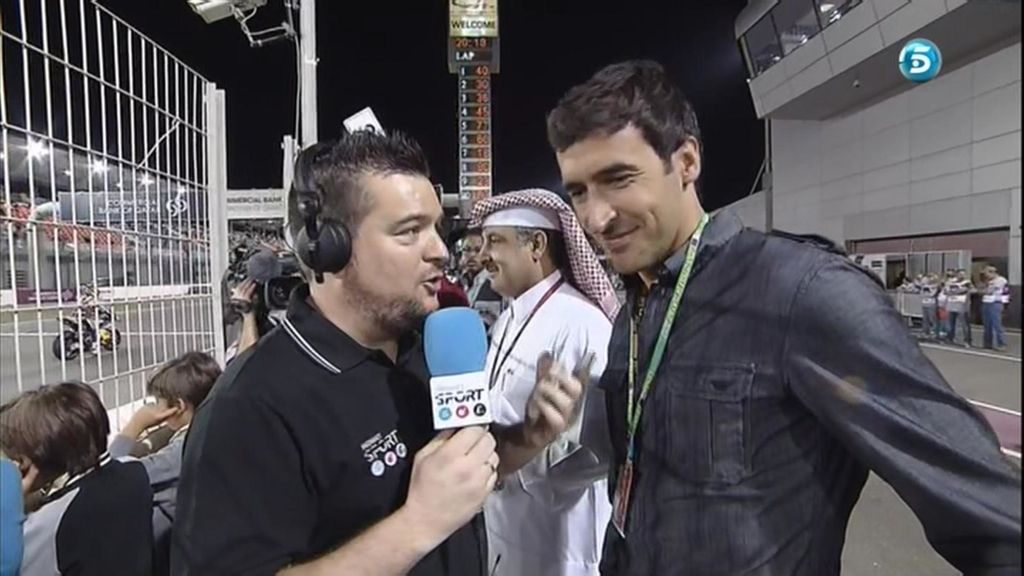 Las fotos de Raúl y Míchel Salgado en el paddock de Losail