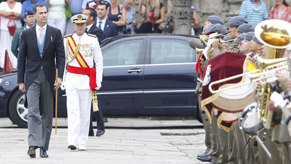 Los reyes presiden el Día del Apóstol Santiago