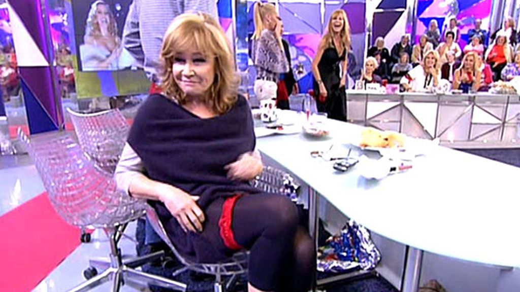 Ana Obregón, primera madrina de Jorge Javier y Belén