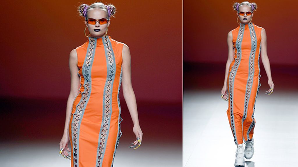 La diseñadora se rinde al 'look tokiota'