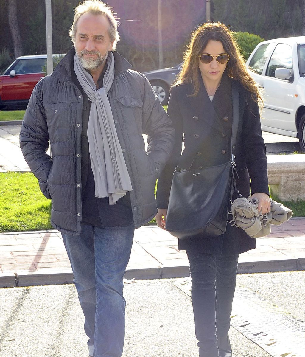 Gonzalo de Castro y Natalia Verbeke acuden a la capilla ardiente de Miliki